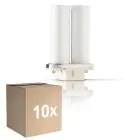 Voordeelpak 10x Philips MASTER PL-S 9W - Actinic BL | 2-Pin